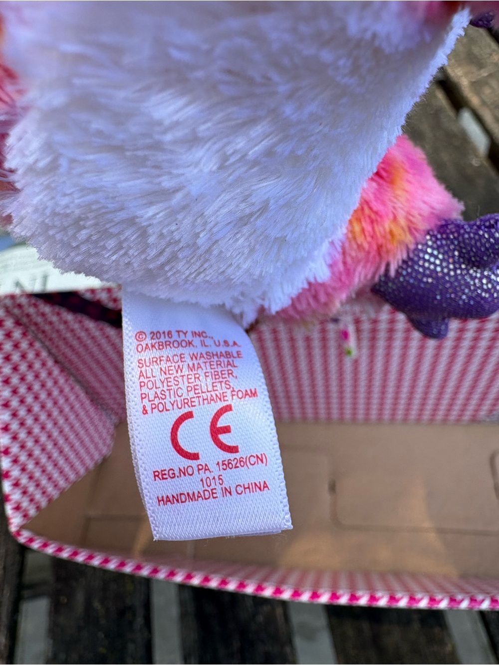 Ty Beanie Boo Kacey Pink Koala - Picture 4 of 4